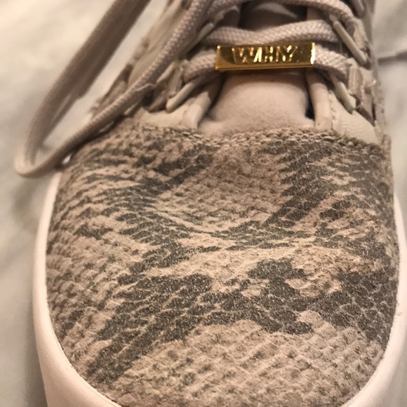 Westbrook tennis shoes - snake skin print canvas - Picture 3 of 5
